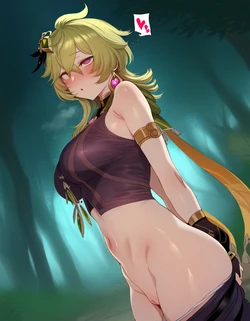 kkoi 森でお仕事中のコレイ Collei (150+枚image) [AI Generated] 作品封面