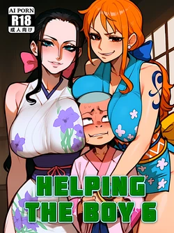 [Serie] Helping The Boy #06 [Edited] [AI Generated] 作品封面