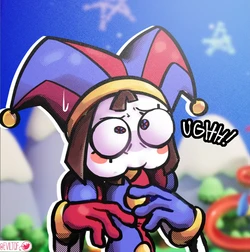 [EvilTQF] Pomni Vore 作品封面