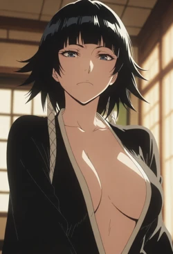 [AiWaifuDxD] 《BLEACH》Soi Fon [AI Generated]