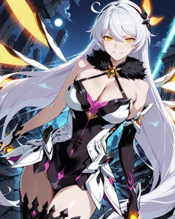 Lanmon AI-Kiana-herrscher of the void (Honkai impact 3rd) (401p)(Patreon) [AI Generated] 作品封面