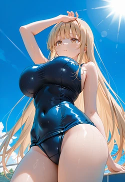 [マイネームルナ] Pregnant Belly Voyeur Series Shiina Mahiru [Sample] [AI Generated] 作品封面