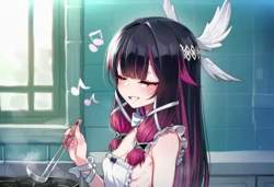 columbina x aether (AI Generated) 作品封面