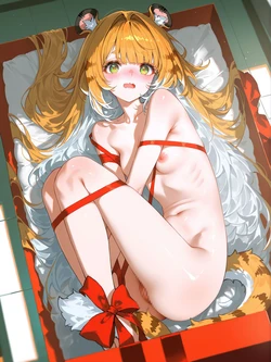 [AI Generated] 橘福福ギフトボックス / Ju Fufu giftbox 作品封面
