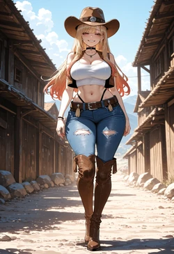[Miyu] Marin Kitagawa: February 2026 Extra Requests (Cowgirl) [AI Generated] 作品封面