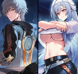 [MayMayKa]Trailblazer to Jingliu (Request) [AI Generated] 作品封面