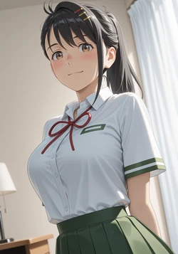 [Rei | Digital Works] Iwato Suzume - Suzume no Tojimari [AI Generated] 作品封面