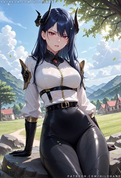 [Pixiv] Hilohane (95422202) [AI Generated] 作品封面