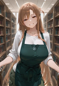 [マイネームルナ] Pregnant Belly Voyeur Series Yuuki Asuna [Sample] [AI Generated] 作品封面