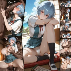 Paperhero - Ayanami Rei 綾波レイの秘密の関係 [AI Generated] 作品封面