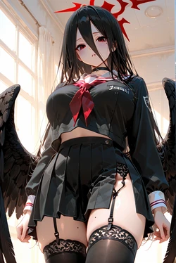 ABX - Hasumi Hanekawa [AI Generated] 作品封面