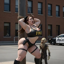 A Bad Ending Of Policewoman Officer