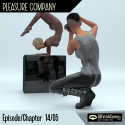 [3DFetishComics] EP_14 Pleasure Company 14.5 (Diana's Journey 01) 作品封面