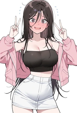 Sabertooth webtoon 한요일 | 오늘의 한요일은 여자다 Han Yoil | Who’s That Girl ? Full set [AI Generated] 作品封面