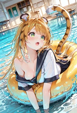 [MoekoAI] 橘福福 Jufufu Bonus [AI Generated]