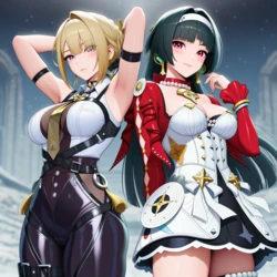 my Astra Yao & Evelyn Chevalier collection ( Ai generated ) 作品封面