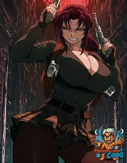 Revy hentai | Black Lagoon NSFW parody [AI Generated] 作品封面