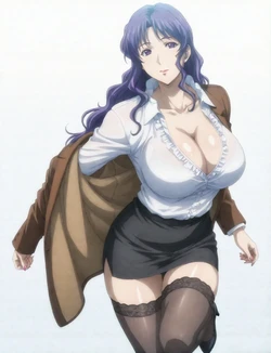 [嘎裡豬排]大門 奈緒子 104p 巨乳人妻女教師催眠 (Patreon) [AI Generated] 作品封面
