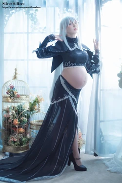 [Silverxhere] re.zero-Echidna-Cosplayer-pregnant [AI Generated] 作品封面