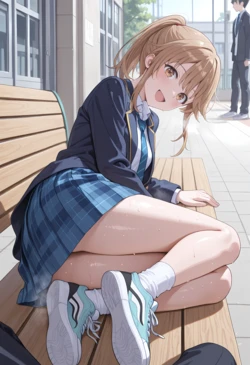 [Laoyeh] Haru Aomi legs [AI Generated] 作品封面