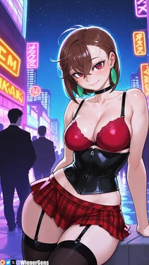 Momo Ayase (Dandadan) Streetwear WienerGens AI Generated 作品封面