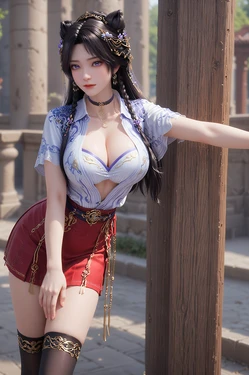 [AI Generated]遮天 姬紫月 作品封面
