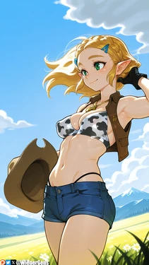 Princess Zelda (Legend of Zelda) WienerGens AI Generated 作品封面