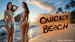 [RubbeduckFucker] Quicky Beach [AI Generated] 作品封面