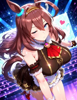 umalewd - Mihono Bourbon (CODE: ICING) (Valentine) [AI Generated] 作品封面