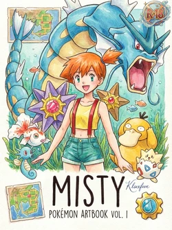 [Klsixfive] Misty Pokémon Artbook Vol.1 [AI Generated] 作品封面