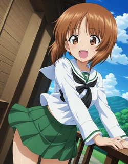 [azusa PATREON] girls und panzer – nishizumi miho 229P [AI Generated] 作品封面