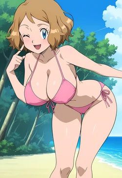 [Aindroidparanoid] Serena - Pokemon [AI Generated] 作品封面