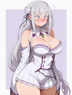 [Void_Men] ✨💎 Emilia | Re:Zero − Starting Life in Another World 💎✨ (Patreon) [AI Generated] 作品封面