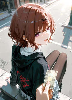 [AI Generated] 樋口○香、パ○活 作品封面
