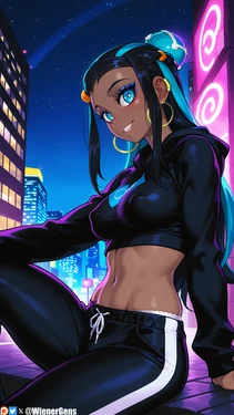 Nessa (Pokemon!) WienerGens AI Generated