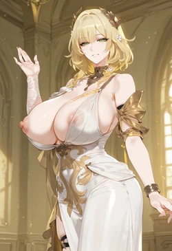 [ChocoPizza] v4b: aglaea (honkai star rail) 406 [AI Generated] 作品封面