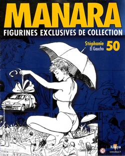 [Milo Manara] Figurines #50 : Stéphanie - El Gaucho [French] 作品封面