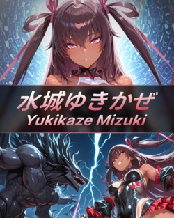 [Villain party] Yukikaze Mizuki — Night at the Abandoned Construction Site [AI Generated] 作品封面