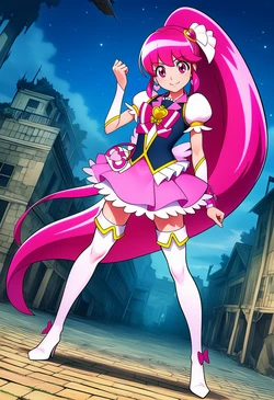 [goldnotakashi] Haiboku shita Cure Lovely ga... (HappinessCharge Precure!) [AI Generated] 作品封面