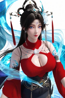[AI Generated]完美世界 邀月荤素 作品封面