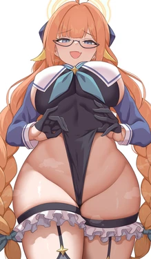 [nejiro] High-Leg Shimiko — Genital Teasing Variants + High-Resolution Version 作品封面