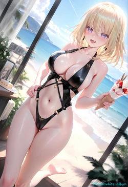 [white album] Misumi Uika 三角初華 [AI Generated] 作品封面