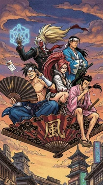 Fighting Games Characters Crossovers [AI GENERATED] 作品封面