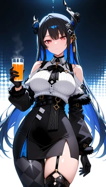 Nerissa Ravencroft [Waifu Leaker] AI Generated 作品封面