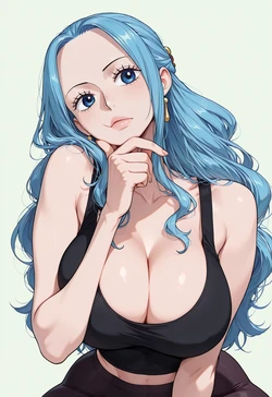 [ANIREALAI] Nefertari Vivi - Royal in Gym Fit (AI Generated) 作品封面