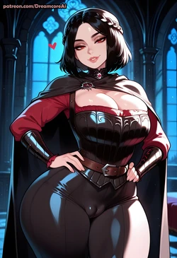 Dreamcoreart-Set -1358 Serana BWC [AI Generated] 作品封面