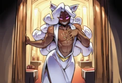 [FarggothDur] Cairo's Massage! (Deltarune) [Ai Generated]