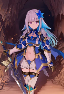 [Nakanaka Nana] Lize VS Goblin [AI Generated] 作品封面