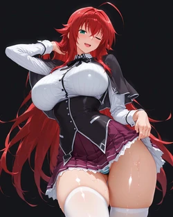 [YakeArt] rias gremory リアス・グレモリー 莉雅絲·吉蒙里 (Patreon) [AI Generated] 作品封面