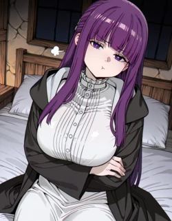 [ド夏] [Frieren] Fern’s Punishment for Her Playboy Boyfriend (Patreon) [AI Generated] 作品封面